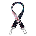 Japanese Koi And Chrysanthemums Print Dog Seat Belt