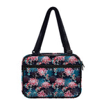 Japanese Koi And Chrysanthemums Print Double Strap Bible Bag