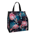 Japanese Koi And Chrysanthemums Print Insulated Lunch Tote
