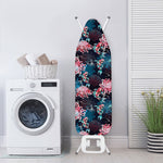 Japanese Koi And Chrysanthemums Print Ironing Board Cover