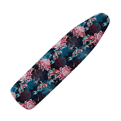 Japanese Koi And Chrysanthemums Print Ironing Board Cover