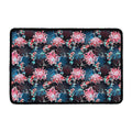 Japanese Koi And Chrysanthemums Print Kitchen Mat