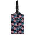 Japanese Koi And Chrysanthemums Print Luggage Tag