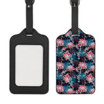 Japanese Koi And Chrysanthemums Print Luggage Tag