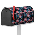 Japanese Koi And Chrysanthemums Print Mailbox Cover