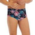 Japanese Koi And Chrysanthemums Print Men's Briefs