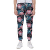 Japanese Koi And Chrysanthemums Print Scuba Joggers