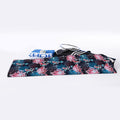 Japanese Koi And Chrysanthemums Print Sports Towel