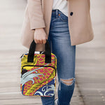 Japanese Koi And Flower Tattoo Print Bible Tote Bag