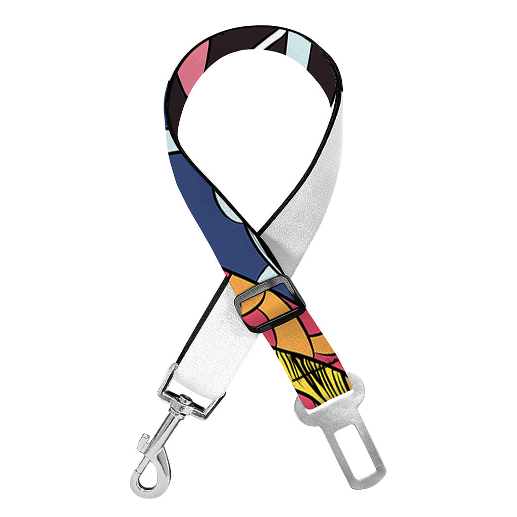 Japanese Koi And Flower Tattoo Print Dog Seat Belt
