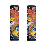 Japanese Koi And Flower Tattoo Print Handle Covers