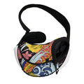 Japanese Koi And Flower Tattoo Print Pet Sling Carrier