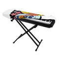 Japanese Koi And Flower Tattoo Print Piano Keyboard Cover