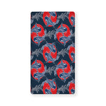 Japanese Koi Carp Fish Pattern Print Baby Crib Sheet