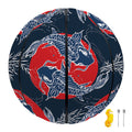 Japanese Koi Carp Fish Pattern Print Basketball
