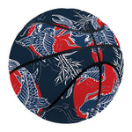 Japanese Koi Carp Fish Pattern Print Basketball