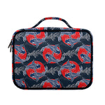 Japanese Koi Carp Fish Pattern Print Briefcase Bible Bag