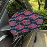 Japanese Koi Carp Fish Pattern Print Car Side Mirror Covers