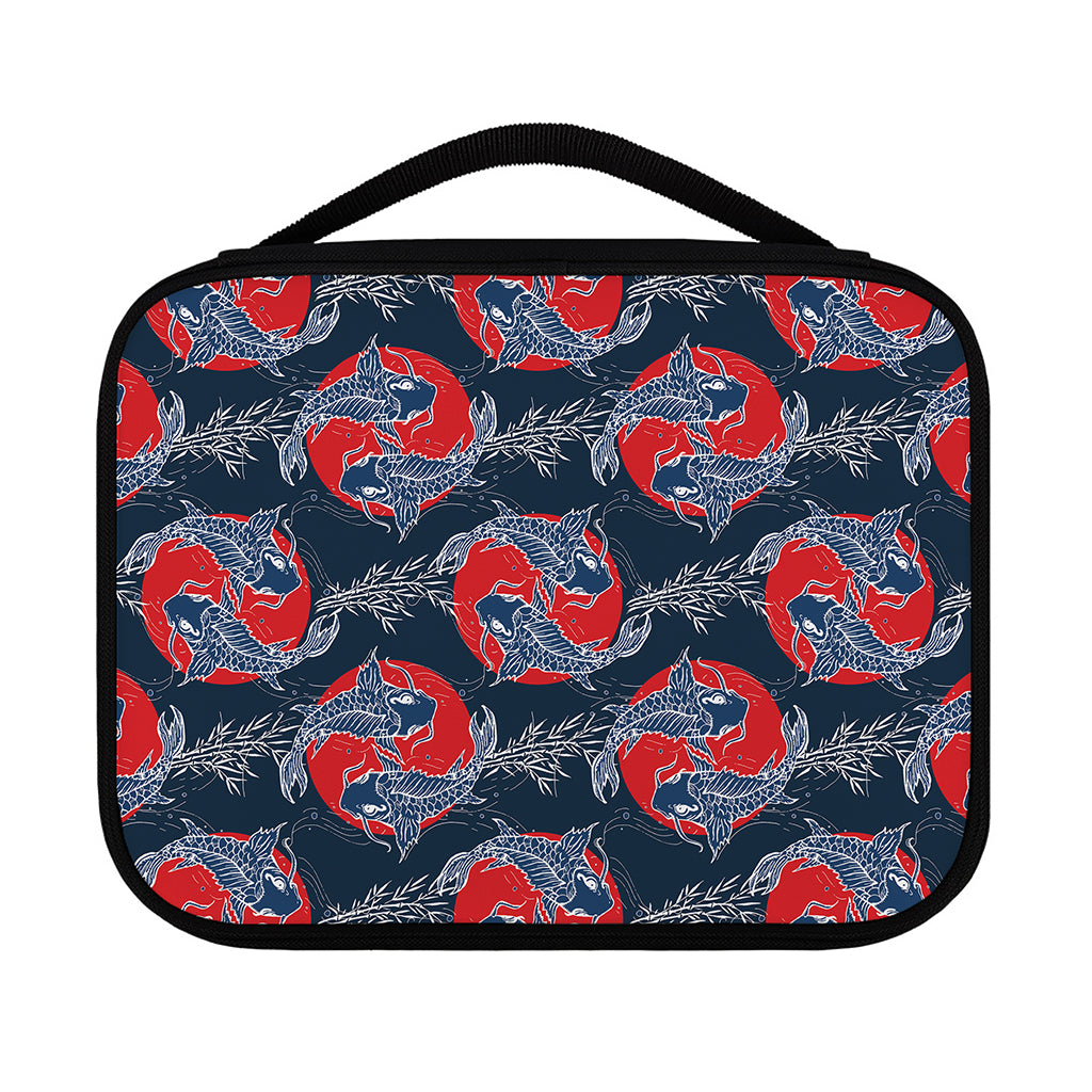 Japanese Koi Carp Fish Pattern Print Classic Bible Case