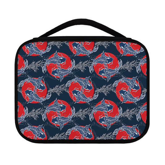 Japanese Koi Carp Fish Pattern Print Classic Bible Case