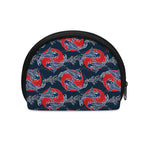 Japanese Koi Carp Fish Pattern Print Coin Purse