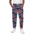 Japanese Koi Carp Fish Pattern Print Cotton Sweatpants