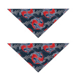 Japanese Koi Carp Fish Pattern Print Dog Bandana