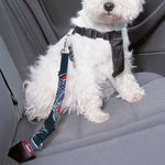 Japanese Koi Carp Fish Pattern Print Dog Seat Belt