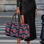 Japanese Koi Carp Fish Pattern Print Duffle Bag