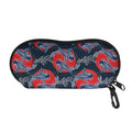 Japanese Koi Carp Fish Pattern Print Glasses Case