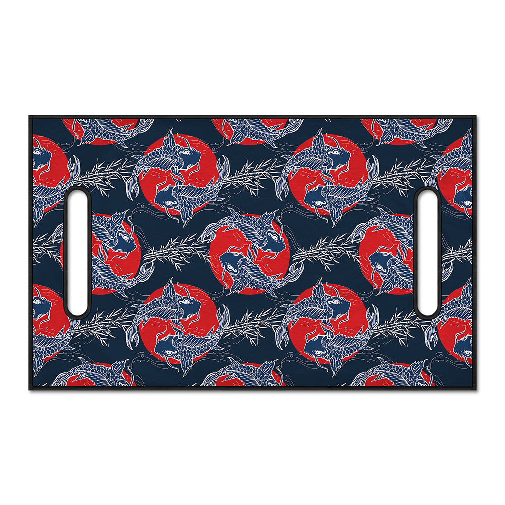 Japanese Koi Carp Fish Pattern Print Golf Cart Seat Cover