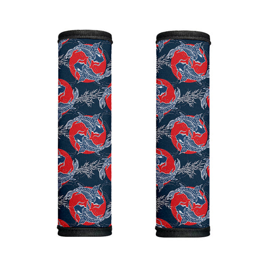 Japanese Koi Carp Fish Pattern Print Handle Covers