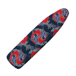 Japanese Koi Carp Fish Pattern Print Ironing Board Cover