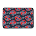 Japanese Koi Carp Fish Pattern Print Kitchen Mat