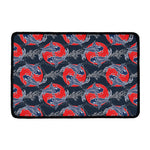 Japanese Koi Carp Fish Pattern Print Kitchen Mat