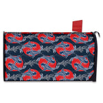 Japanese Koi Carp Fish Pattern Print Mailbox Cover