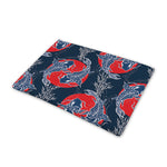 Japanese Koi Carp Fish Pattern Print Pet Cooling Mat Cover