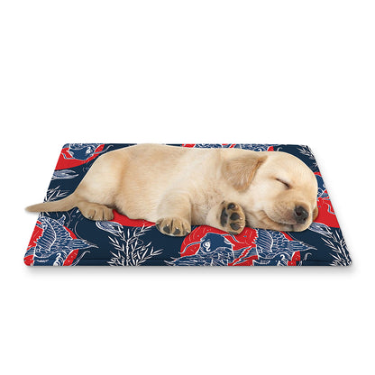 Japanese Koi Carp Fish Pattern Print Pet Cooling Mat Cover