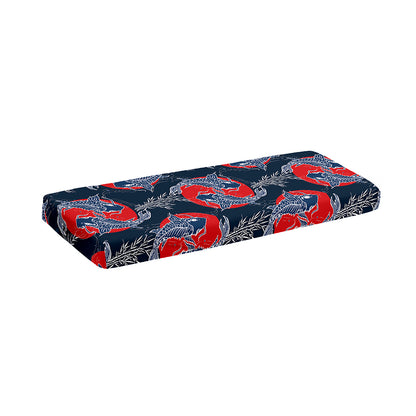 Japanese Koi Carp Fish Pattern Print Piano Keyboard Cover
