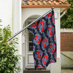 Japanese Koi Carp Fish Pattern Print Polyester Flag
