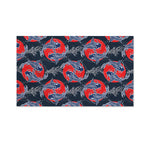 Japanese Koi Carp Fish Pattern Print Polyester Flag