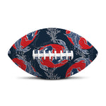 Japanese Koi Carp Fish Pattern Print Rugby Ball