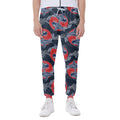 Japanese Koi Carp Fish Pattern Print Joggers