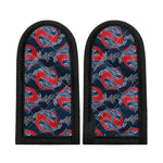 Japanese Koi Carp Fish Pattern Print Skillet Handle Cover