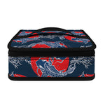 Japanese Koi Carp Fish Pattern Print Small Lunch Bag