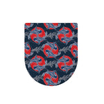 Japanese Koi Carp Fish Pattern Print Toilet Lid Cover
