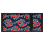 Japanese Koi Carp Fish Pattern Print Trifold Wallet