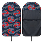 Japanese Koi Carp Fish Pattern Print Waterproof Car Seat Cover