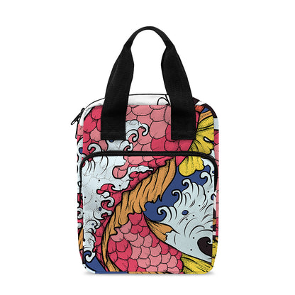 Japanese Koi Carp Tattoo Print Bible Tote Bag