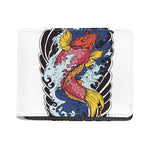 Japanese Koi Carp Tattoo Print Bifold Wallet